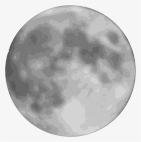 Download Moon Png Transparent Image For Designing Projects - Black Full Moon Silhouette, Png Download, Free Download