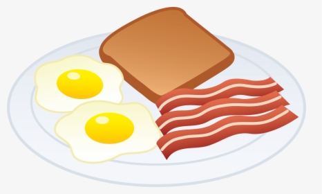 Food Clipart Bacon - Bacon And Eggs Clipart, HD Png Download, Free Download