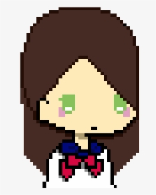 Mackenzie As Japanese School Girl - Animated Girl Pixel Art, HD Png Download, Free Download