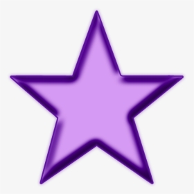 Star Violet Glass - Purple Star Gif Transparent, HD Png Download, Free Download