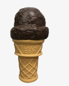 Clip Art Chocolate Ice Cream Cone - Ice Cream Cone, HD Png Download, Free Download