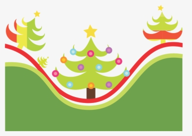 Transparent Christmas Tree Vector Png - Free Christmas Banners, Png Download, Free Download