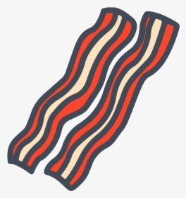 Bacon Meat Food Icon - Bacon Icon Png, Transparent Png, Free Download