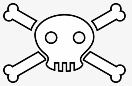 Skull And Crossbones - Death Clipart, HD Png Download, Free Download