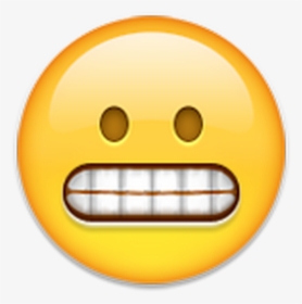 Teeth Gritting Emoji, HD Png Download, Free Download