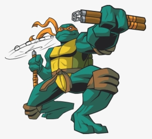 Michelangelo Ninja Turtles 2003, HD Png Download, Free Download