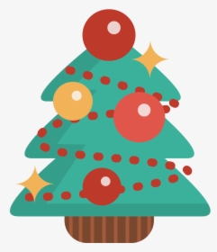 Christmas Tree Free To Use Clip Art - Cute Christmas Tree Png, Transparent Png, Free Download