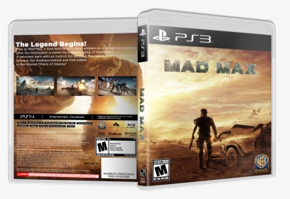 Mad Max Box Cover - Mad Max Play 3, HD Png Download, Free Download