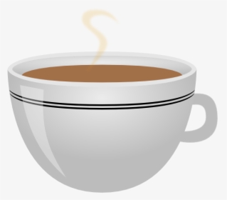 Cup Of Tea Clip Art At Clker - White Tea Cup Png, Transparent Png, Free Download