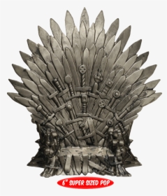 Iron Throne Template - Game Of Thrones Titan Merchandise, HD Png Download, Free Download