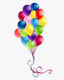 Happy Birthday Balloons Clipart, HD Png Download, Free Download