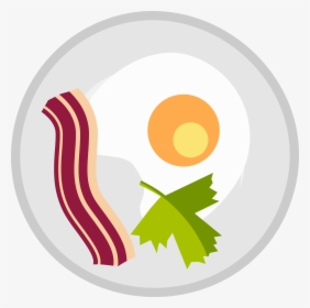 Transparent Bacon Clipart Png - Circle, Png Download, Free Download