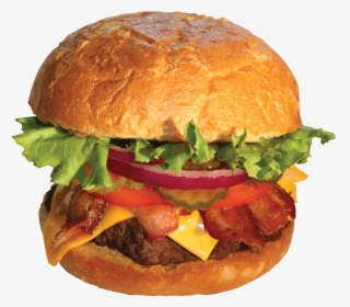 Hamburger Cheeseburger Bacon Wallpaper - Transparent Background Hamburger Png, Png Download, Free Download