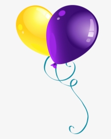 Dibujo Globos De Cumpleaños Clipart , Png Download - Happy Birthday Single Balloon, Transparent Png, Free Download