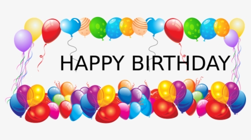 Feliz Cumpleaños, Globos, Celebración, Decoración - Feliz Aniversário Com Balão, HD Png Download, Free Download