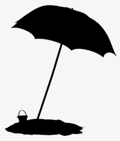 Clip Art Black & White - Umbrella, HD Png Download, Free Download