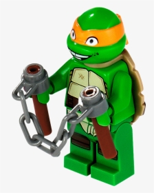 Transparent Tmnt Michelangelo Png - Lego Ninja Turtles Mutagen, Png Download, Free Download
