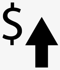 Arrow Up Stock Money Comments - Money Arrow Png, Transparent Png, Free Download