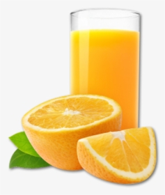 Transparent Orange Slice Clipart - Orange Juice Glass Png, Png Download, Free Download