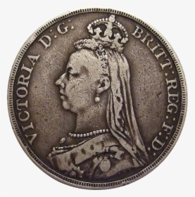 British Crown 1890 Obverse - 19th Century British Coin, HD Png Download, Free Download