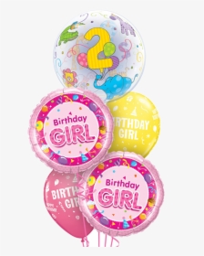 Transparent Globos De Cumpleaños Png - 2nd Birthday Balloon Bouquet, Png Download, Free Download