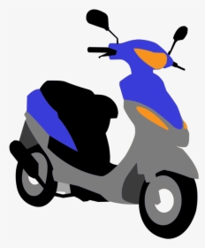Scooter, Vehicle, Motorbike, Transportation, Drive - Scooter Vector, HD Png Download, Free Download