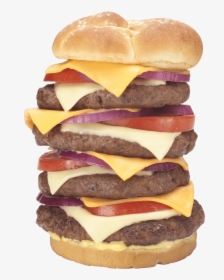 Quadruple Bypass Burger At Heart Attack Grill 9982 - Heart Attack Grill, HD Png Download, Free Download