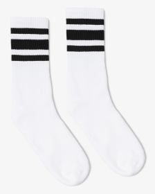 Gc52 White Blk - Sock, HD Png Download, Free Download