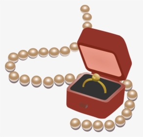 Jewellery Box Clip Art At Clker - Free Clipart Jewelry, HD Png Download, Free Download