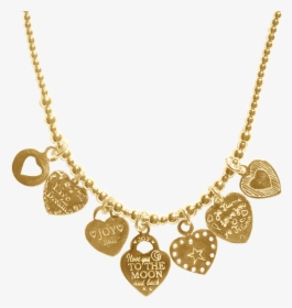Bling Necklace Png - Tyre Gold Chain, Transparent Png, Free Download