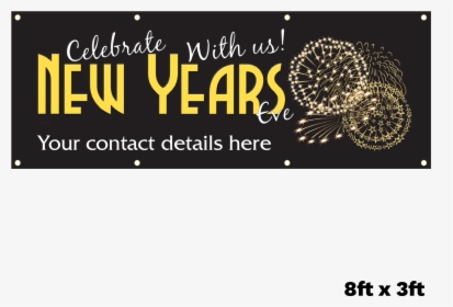 Personalised New Years Eve Tickets Now Available Single - Calligraphy, HD Png Download, Free Download