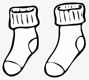 Clip Art At Clker - Socks Clip Art, HD Png Download, Free Download