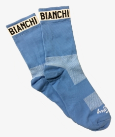 Bianchi Eroica Blue/white Socks - Sock, HD Png Download, Free Download