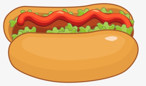 Clip Art Hot Dogs Clip Art - Hotdog Bun Clipart, HD Png Download, Free Download