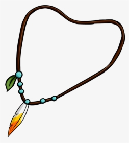 Feather Necklace Icon - Neckles Icon Png, Transparent Png, Free Download