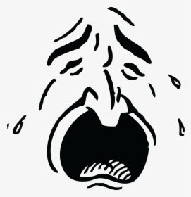 Transparent Kid Crying Png - Crying Face Transparent, Png Download, Free Download