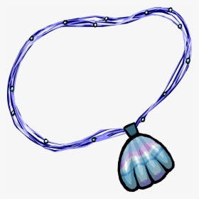 Shell Club Penguin Wiki - Club Penguin Shell Necklace, HD Png Download, Free Download