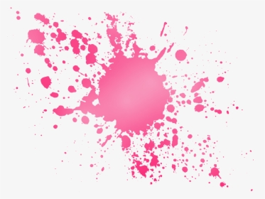 Pink Paint Splash Transparent Background, HD Png Download, Free Download