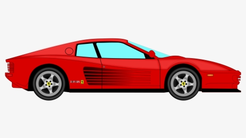 Car Clipart Ferrari Spa - Ferrari Cartoon Png, Transparent Png, Free Download