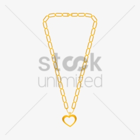 Heart Locket Necklace Vector Image - Design, HD Png Download, Free Download