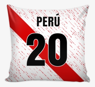 Funda De Cojín Perú Franja Roja - Cojines De La Seleccion Peruana, HD Png Download, Free Download