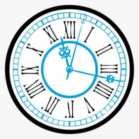 Clock Face Drawing Hourglass Roman Numerals - Old Clock Tattoo Designs, HD Png Download, Free Download