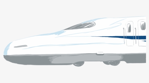 Design Shinkansen Bullet Train, HD Png Download, Free Download