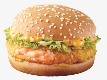Mcdonalds Burger Transparent Images - Ebi Burger Mcdo Philippines, HD Png Download, Free Download