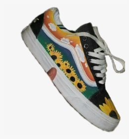 Flower Boy Painting Shoes, HD Png Download, Free Download