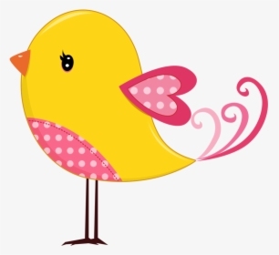 Cute Bird Svg Clipart - Desenho Passarinho Fofo Png, Transparent Png, Free Download