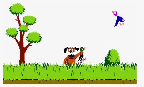 Duck Hunt Duck Png - Duck Hunt Nintendo, Transparent Png, Free Download