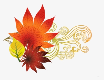 Clipart Fall Border Design - Fall Leaves Clip Art Free, HD Png Download, Free Download