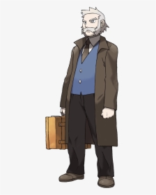 Transparent Profesor Png - Pokemon Professor Rowan, Png Download, Free Download