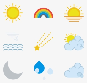 Weather Set - Sun Path Icon Png, Transparent Png, Free Download